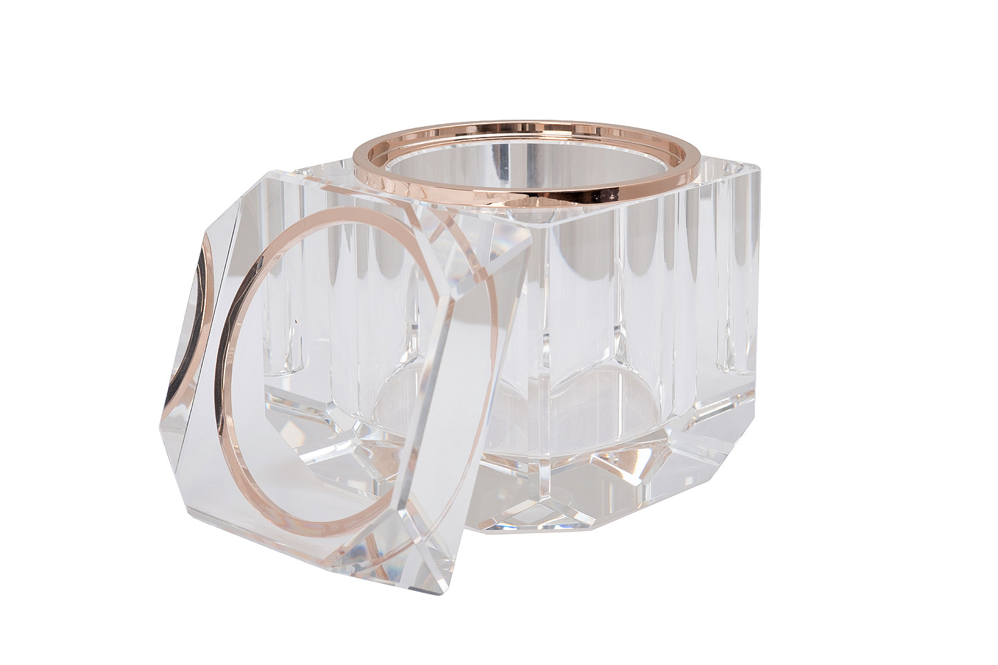 Шкатулка декоративная стеклянная Garda Decor XSSH1841