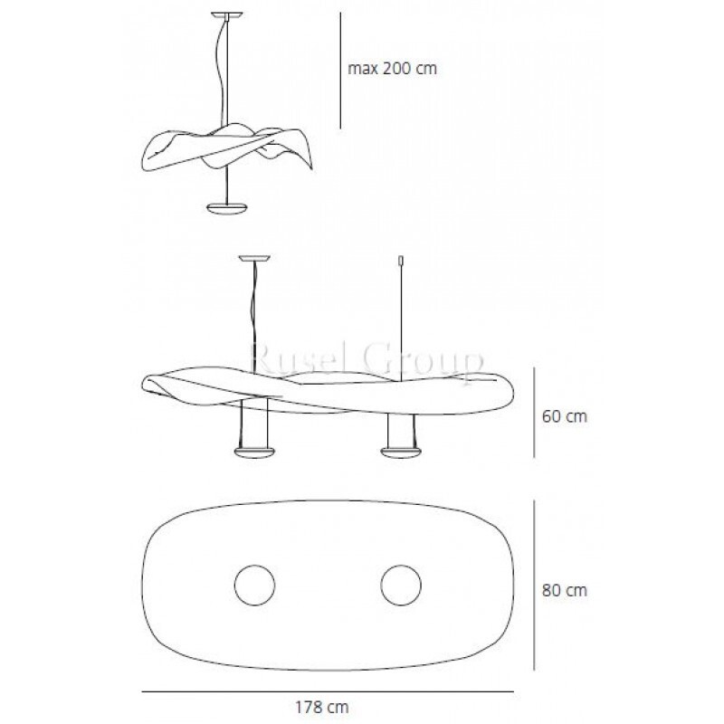 Подвесной светильник Artemide COSMIC ANGEL SOSPENSIONE