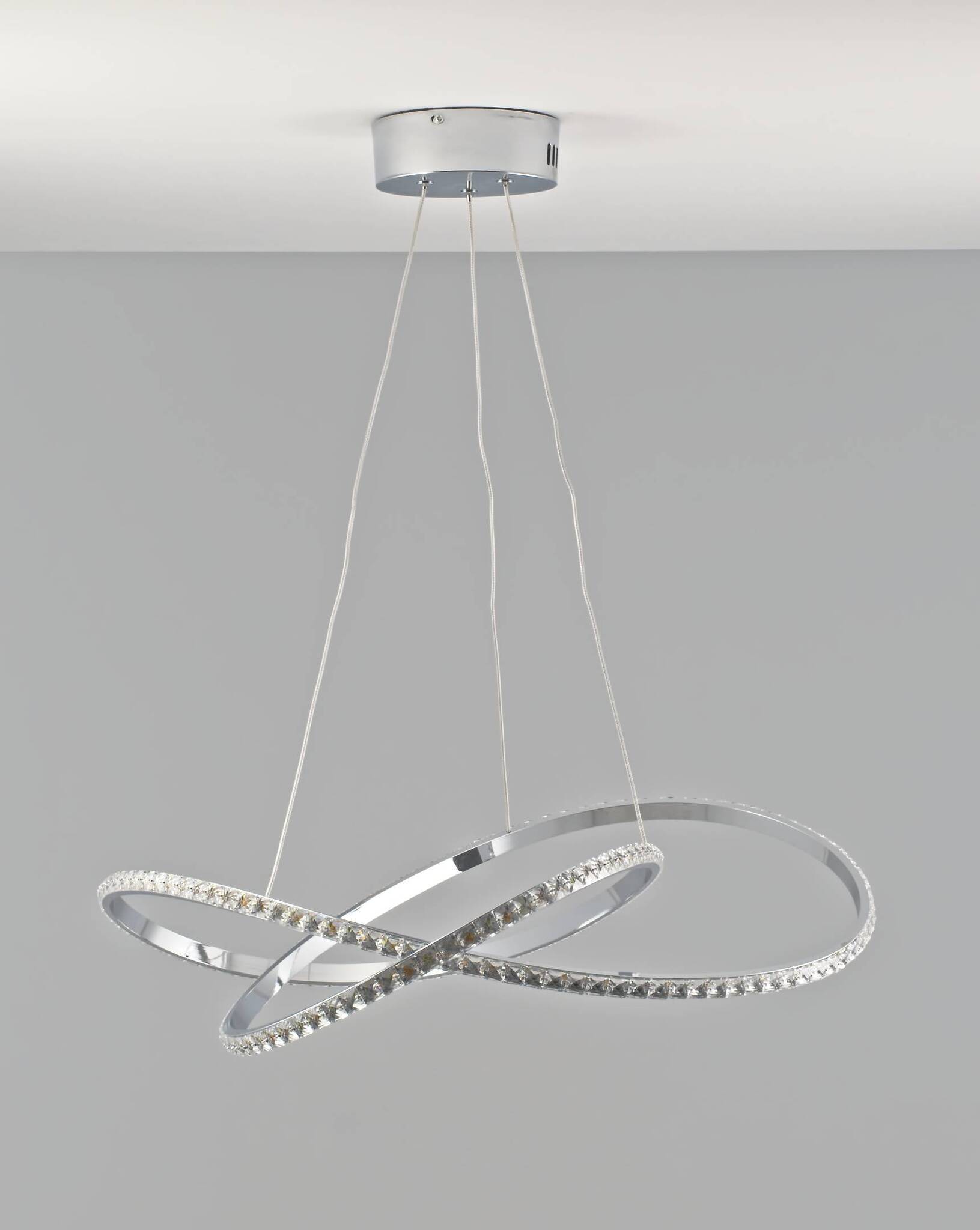 Светодиодная подвесная люстра с пультом Moderli V2787-PL Ello LED 120W