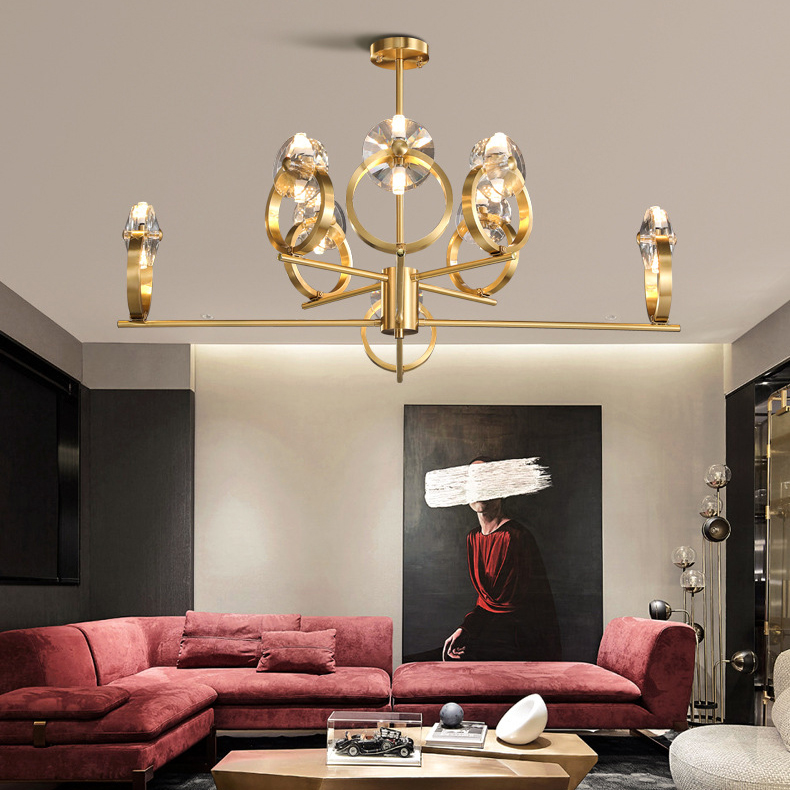 Потолочная люстра ADONICA CH B L24 by ImperiumLoft