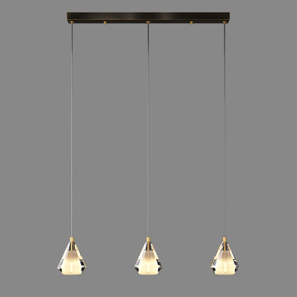 Подвесной светильник SOLDIS TRIO Brass by ImperiumLoft