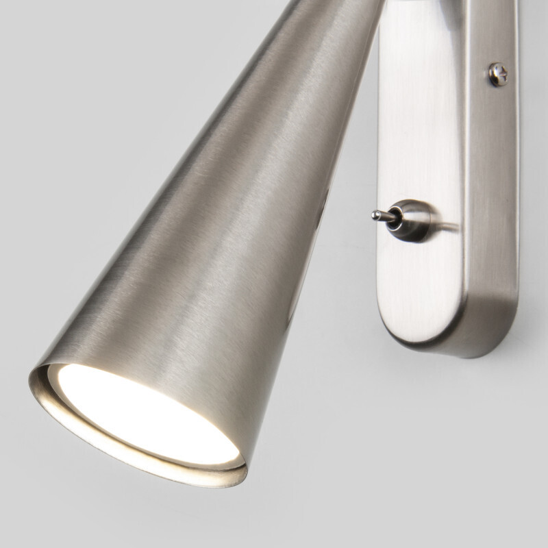 Спот Elektrostandard Horn GU10 SW сатинированный никель (MRL 1010)