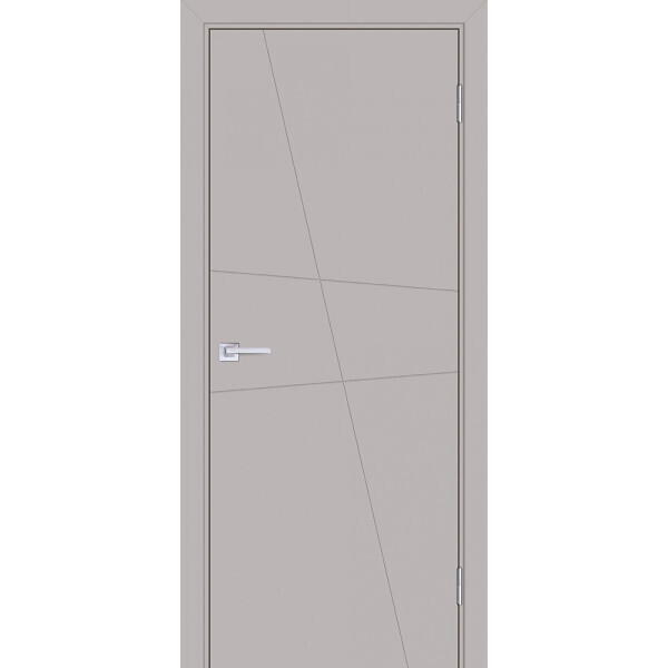 Межкомнатная дверь Graf Смальта-Лайн 02 Агат ral 7044 (2000 х 800)