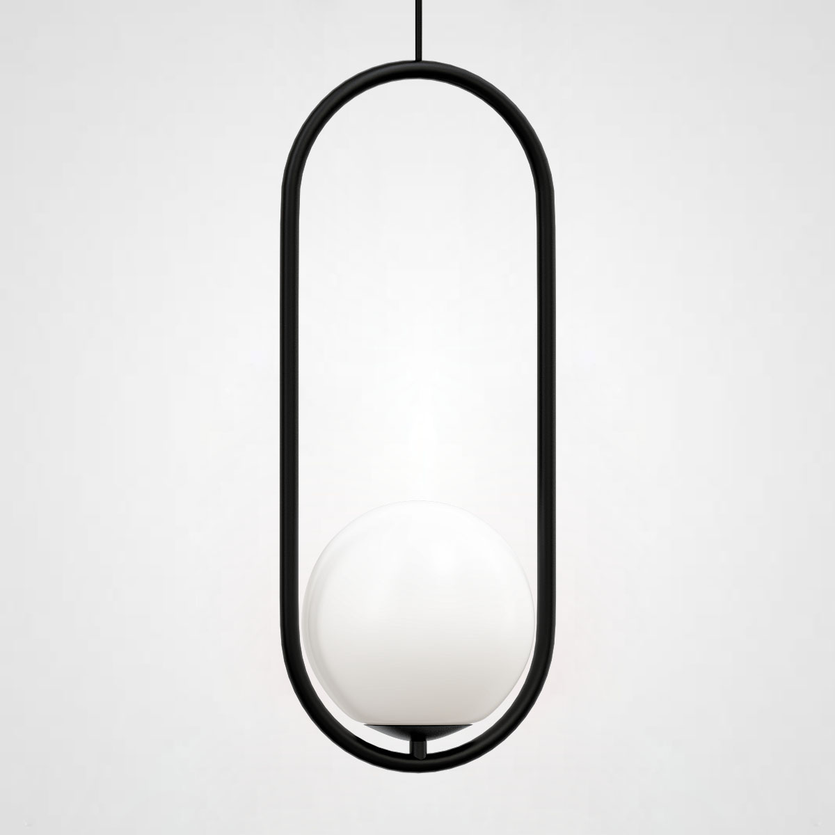 Подвесной Светильник Matthew Mccormick Hoop 50 Black Mila Pendant By Imperiumloft