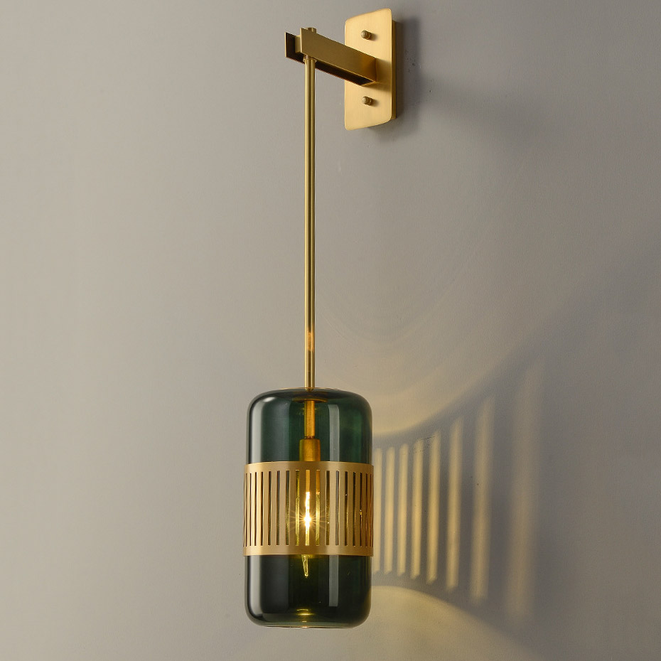 Настенный светильник TRAIT WALL Amber by ImperiumLoft