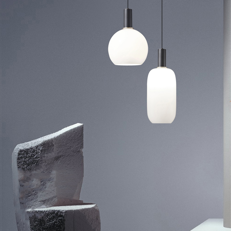 Подвесной светильник IRIS WHITE B Black by ImperiumLoft