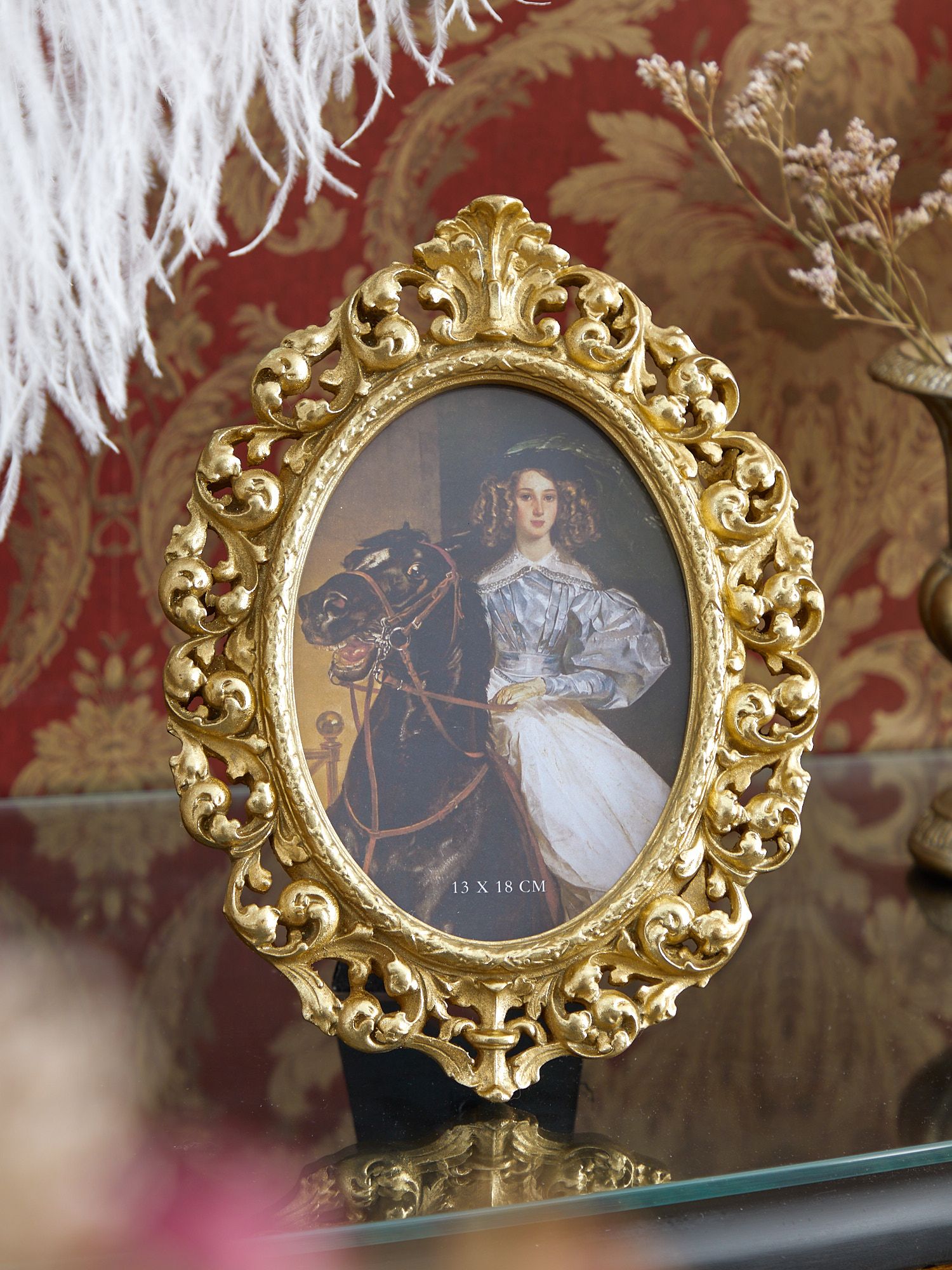 Фоторамка настольная, под старину Glasar 28-317