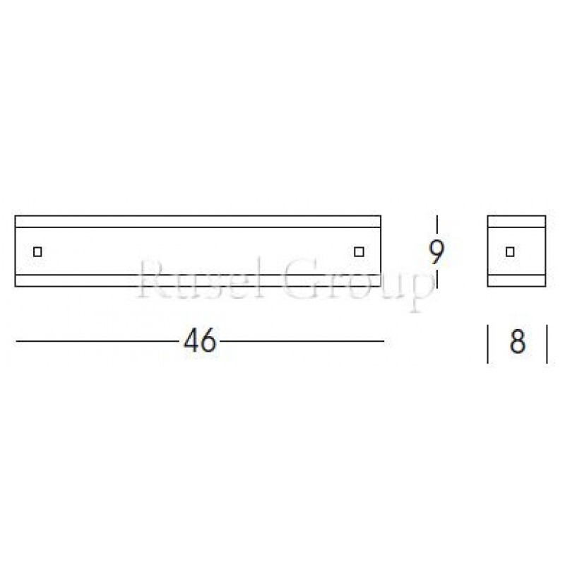 Настенный светильник Linea Light Mille 1024