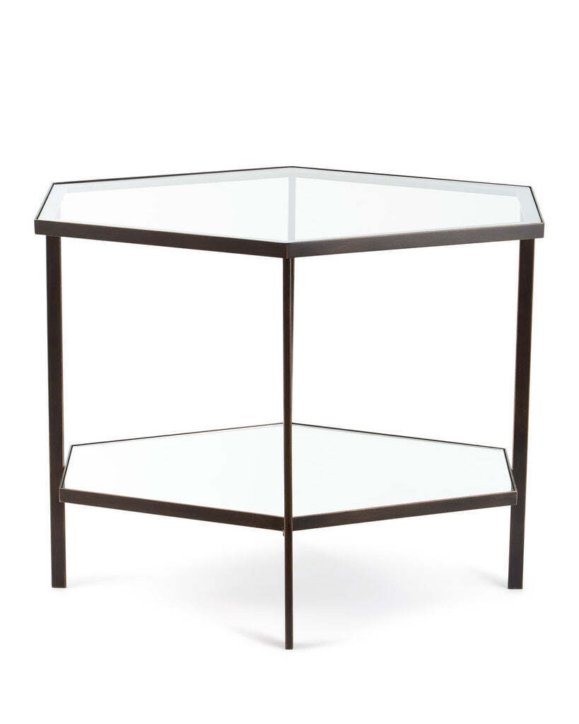 Черный журнальный стол Остин Louvre Home ostin1