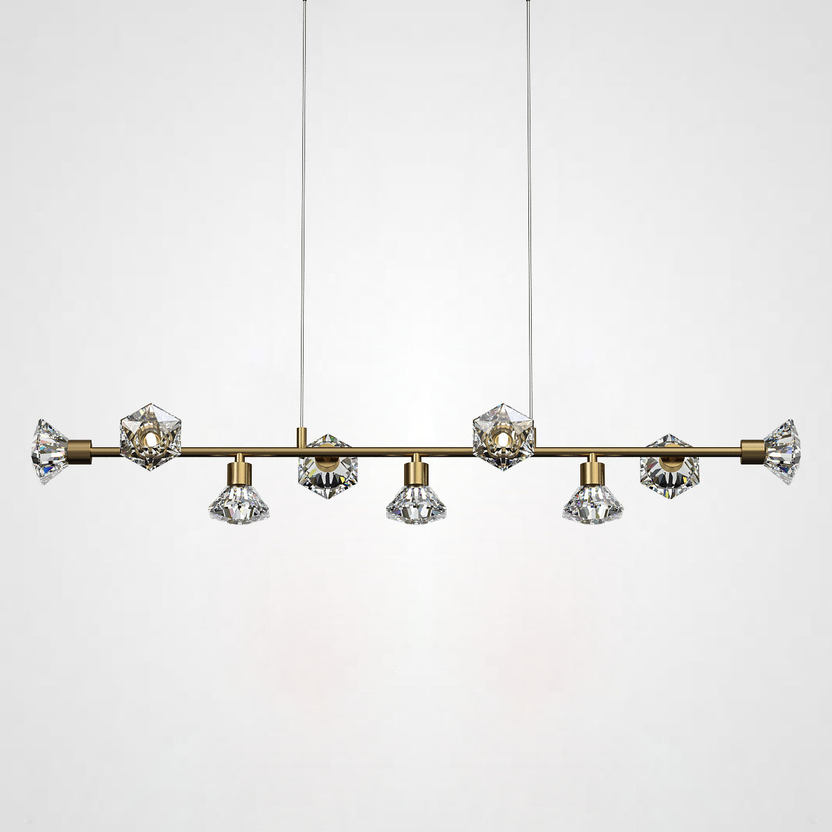 Подвесной светильник KENDRA L105 Gold by ImperiumLoft