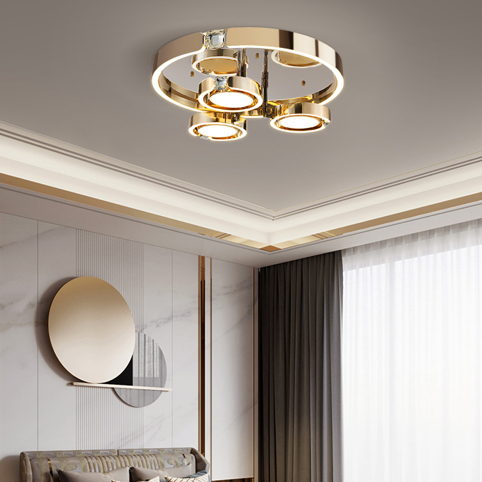 Потолочная люстра SELLIF GOLD D80 by ImperiumLoft