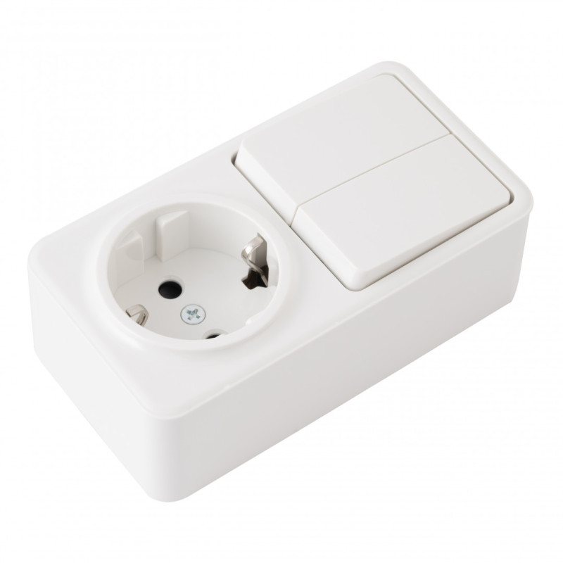 Розетка Arte Milano 310.53-1.white