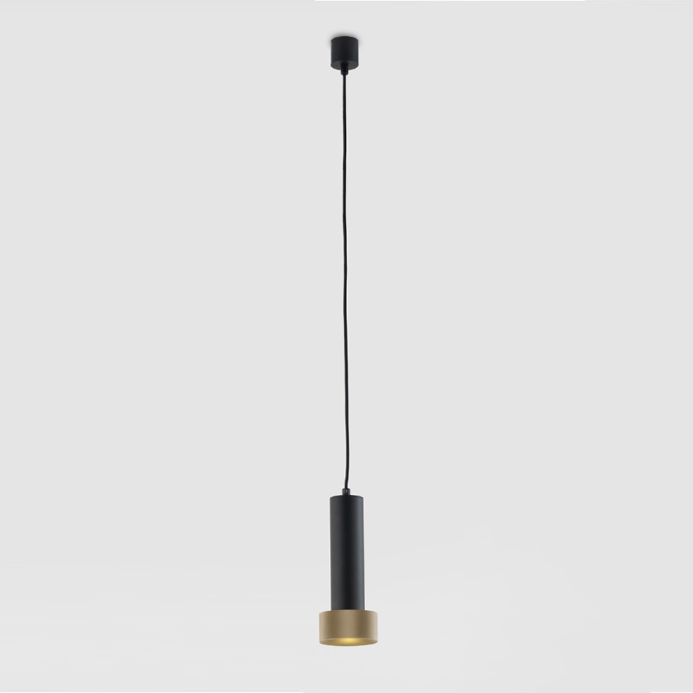 Подвесной светильник Focus черный - золотой Aromas del Campo