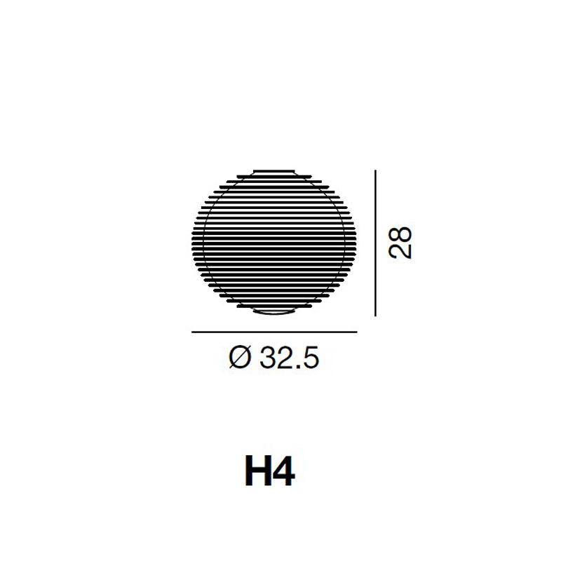 Потолочный светильник Rotaliana Flow H4 white