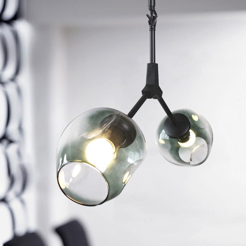 Подвесной светильник ADEL-ONE L2 Cognac Black by ImperiumLoft