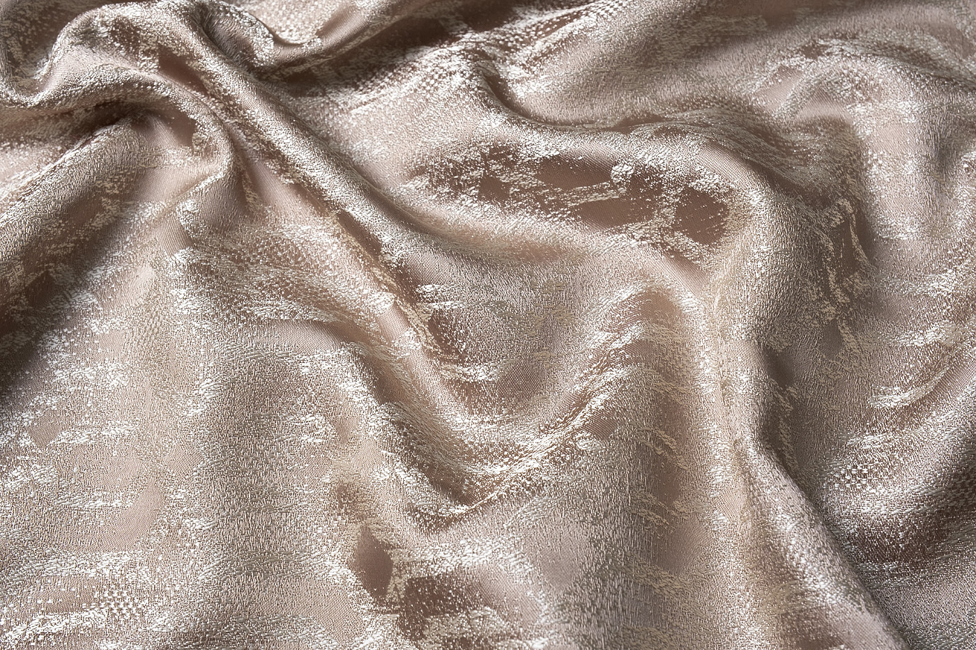 Ткань портьерная HOUSTON110 бежевая Garda Decor 133DC-HOUSTON110-17001-BEG