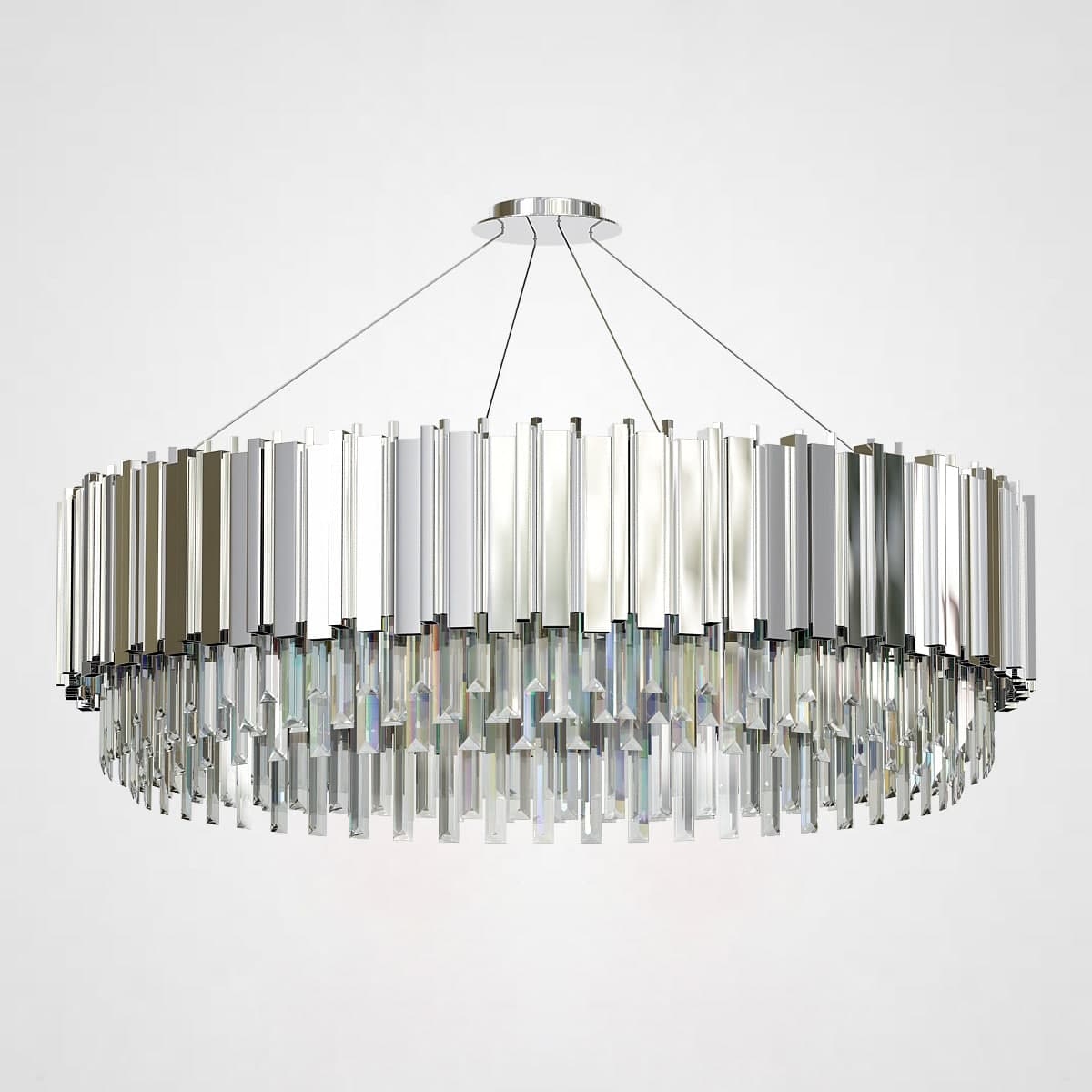 Люстра Empire Suspension MONDO 120 Chrome by ImperiumLoft