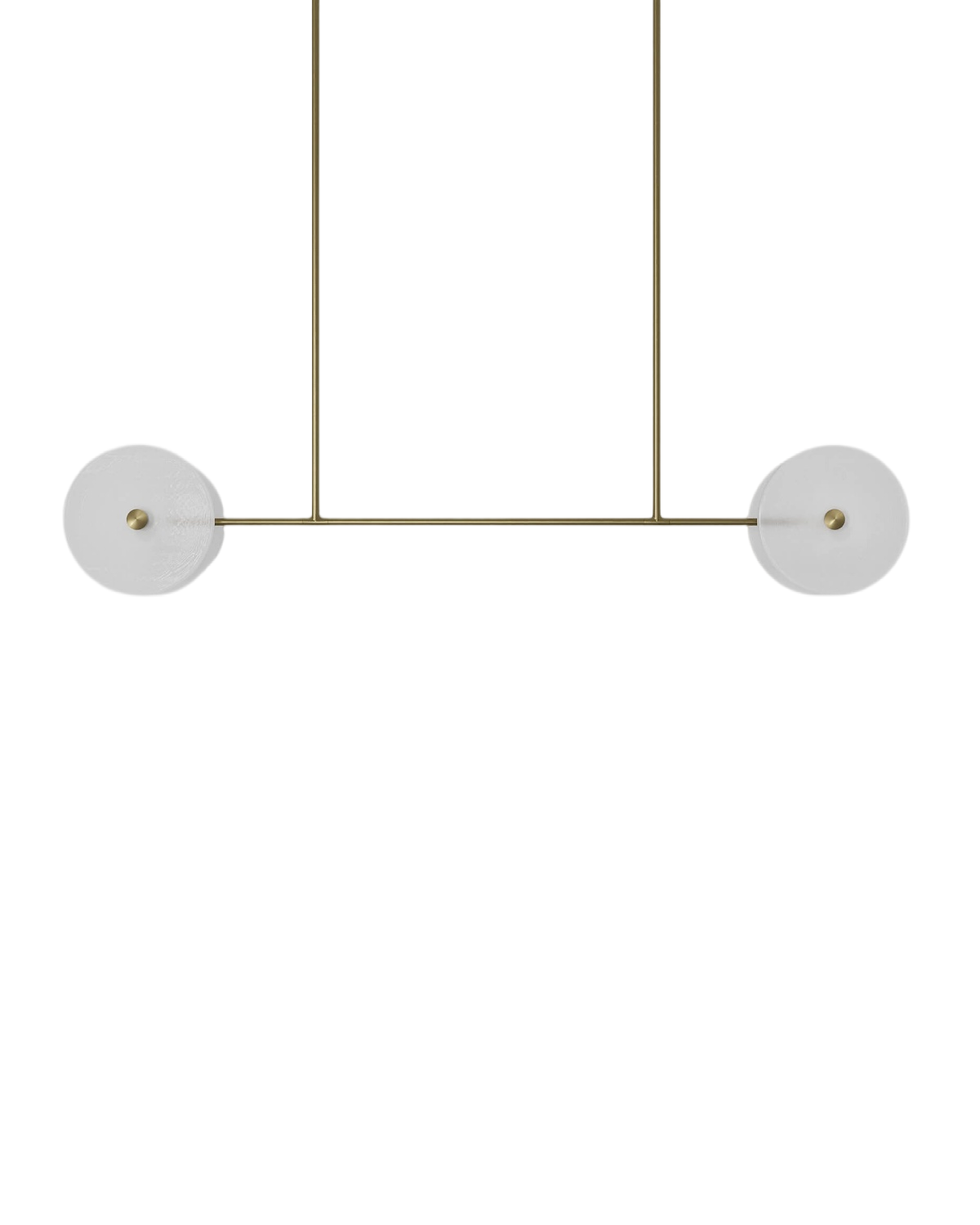 Золотой линейный светильник “Милфорд” Louvre Home LLC510325XNP