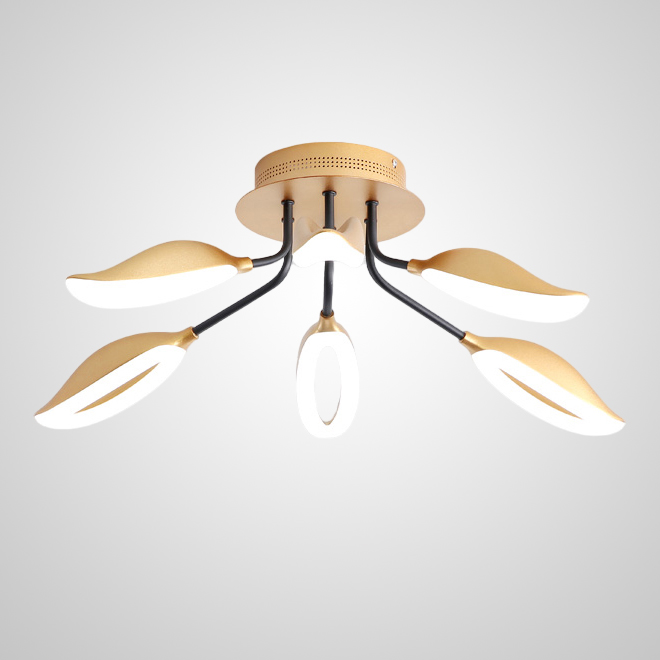 Подвесная люстра MIRTH A D80 Gold by ImperiumLoft