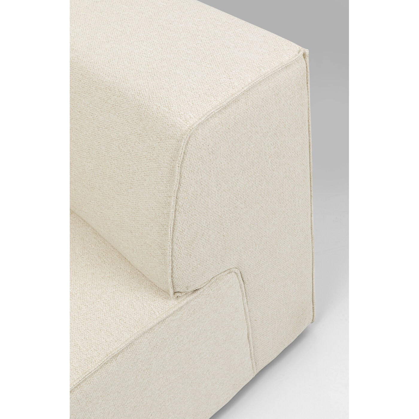 Угловой элемент дивана левосторонний Infinity Corner 100 Elements Cream Left KARE 86258