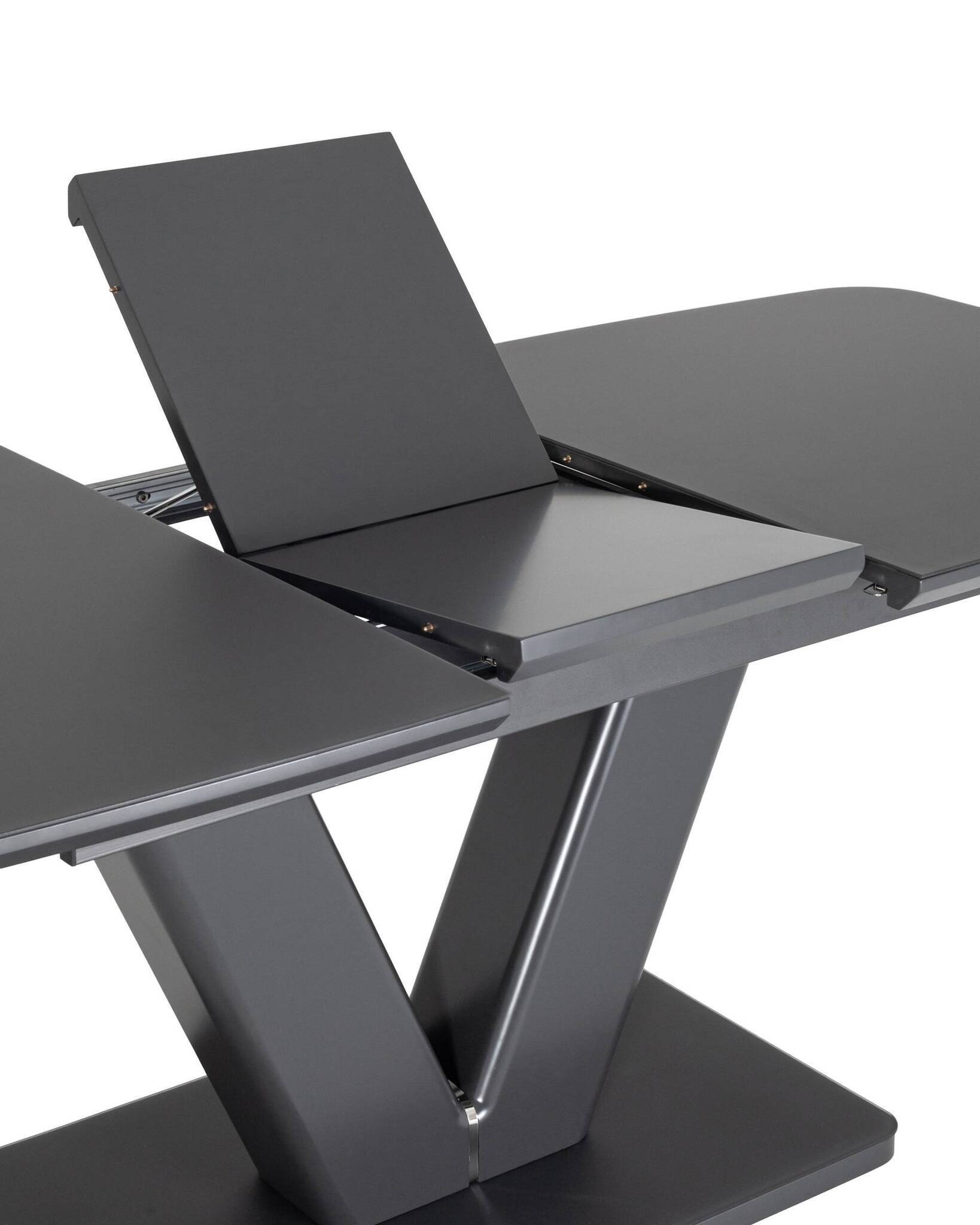 Стол обеденный Вильнюс раскладной 160-200*90 серый Stool Group
