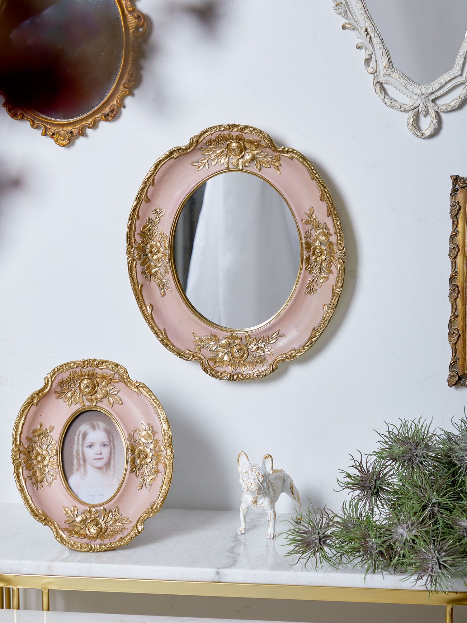 Зеркало настенное, под старину Glasar 28-352