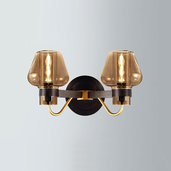 Бра MONTALEMBERT SCONCE BY Studios Черный, Янтарь by ImperiumLoft