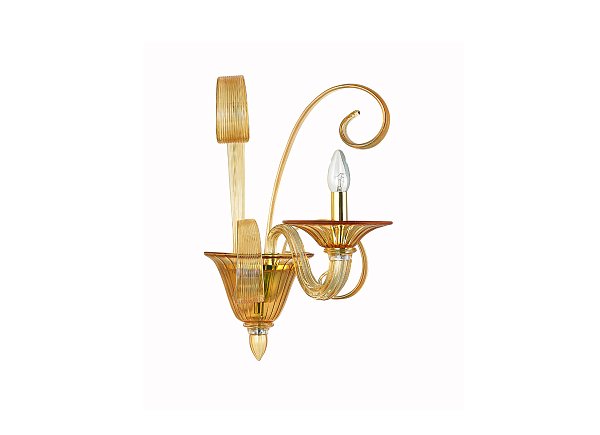 Бра из стекла Donolux W110218/1amber