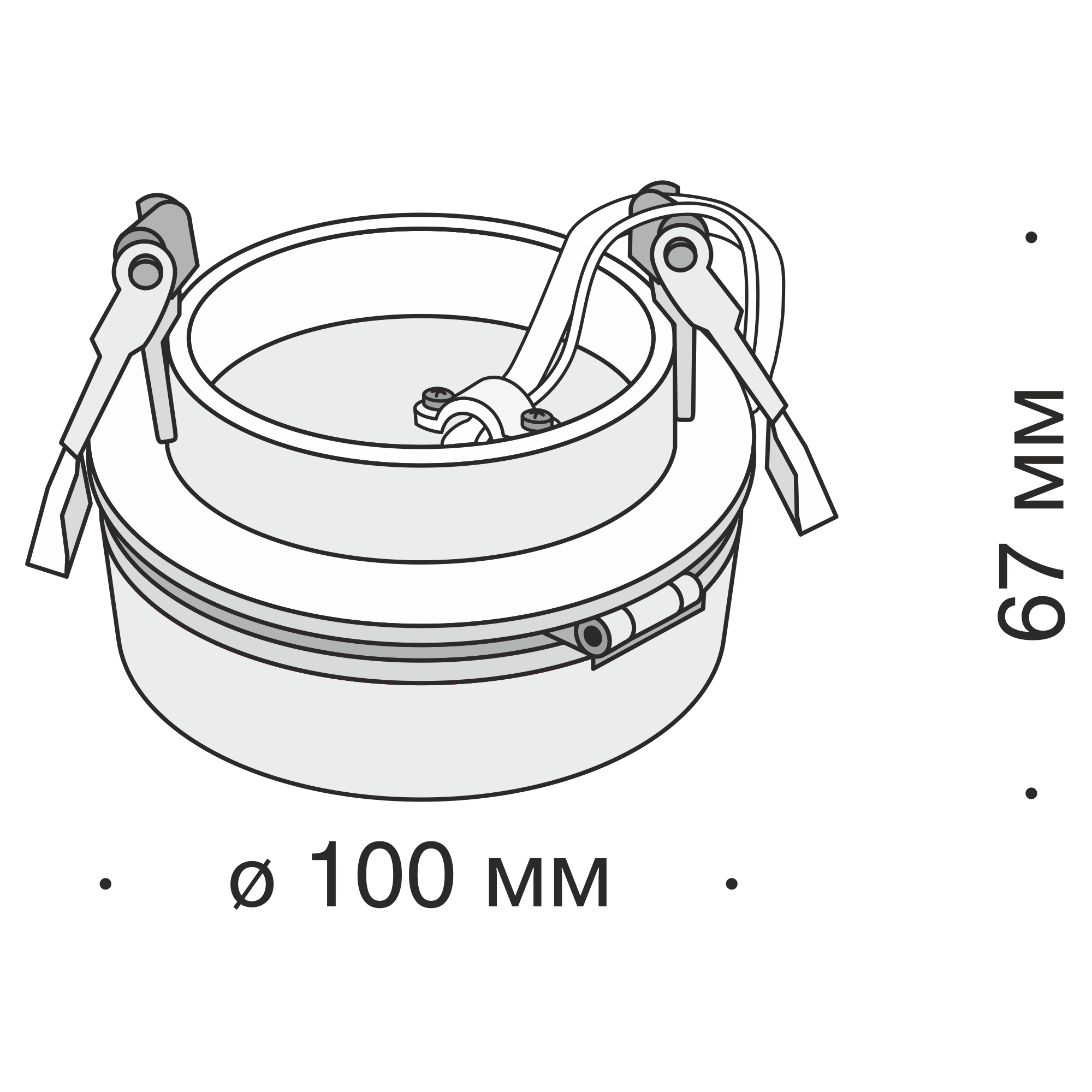Встраиваемый светильник Maytoni DL2003-L12B