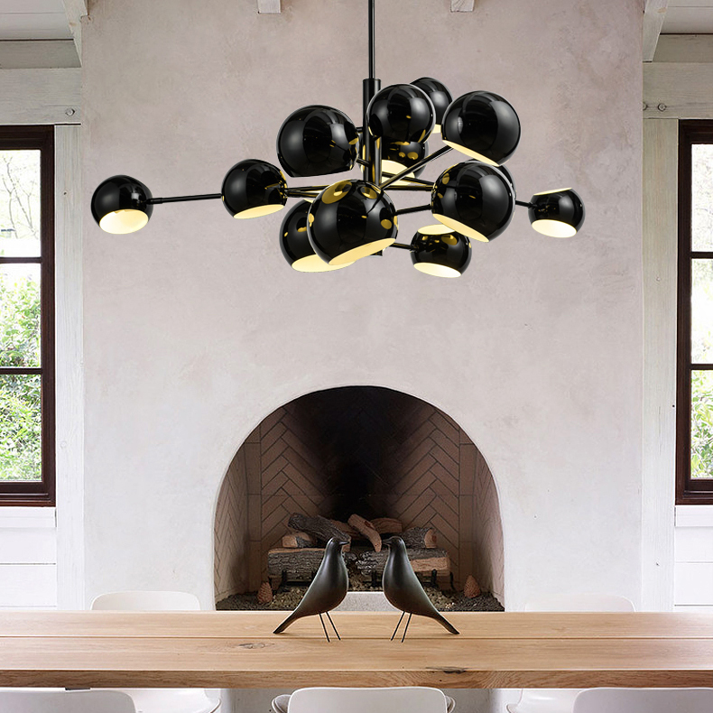 Дизайнерская люстра Kopra Burst L11 White by ImperiumLoft