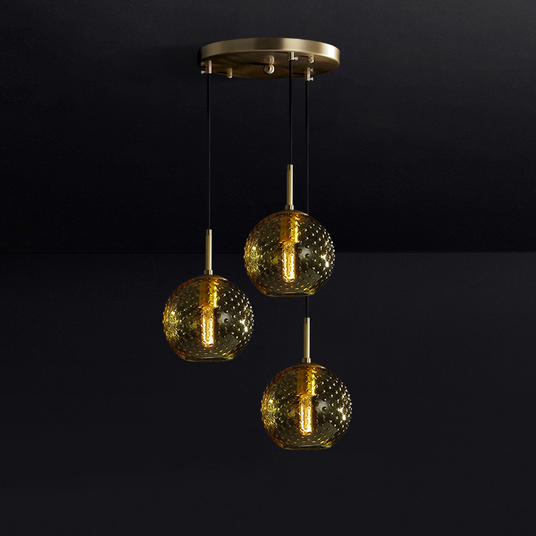 Подвесной светильник Rousseau Yellow by ImperiumLoft