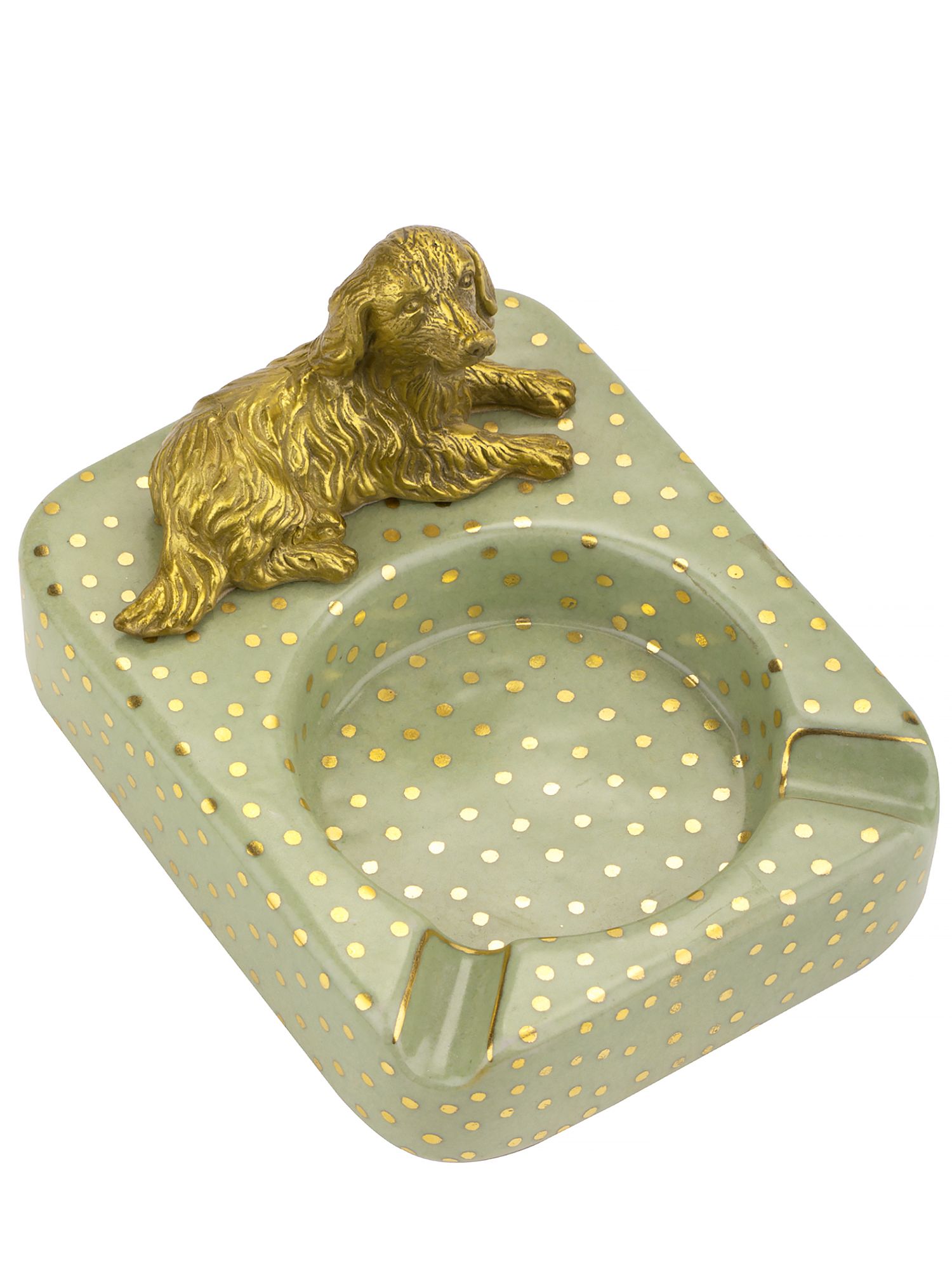 Пепельница с собачкой Glasar 31G2265/B1297HC/HLG1921