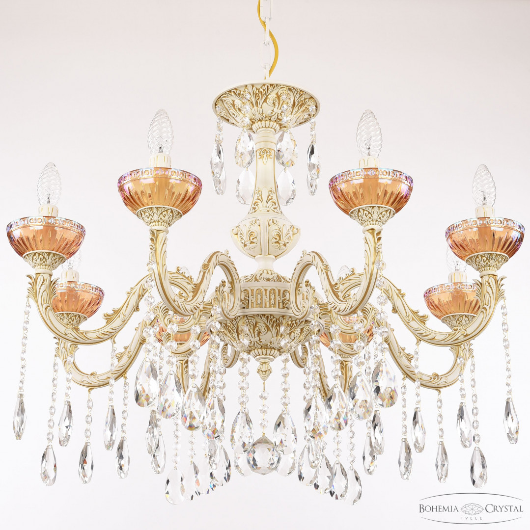 Люстра хрустальная AL79101/8/250 A WMG P Shampan/M-1G Bohemia Ivele Crystal