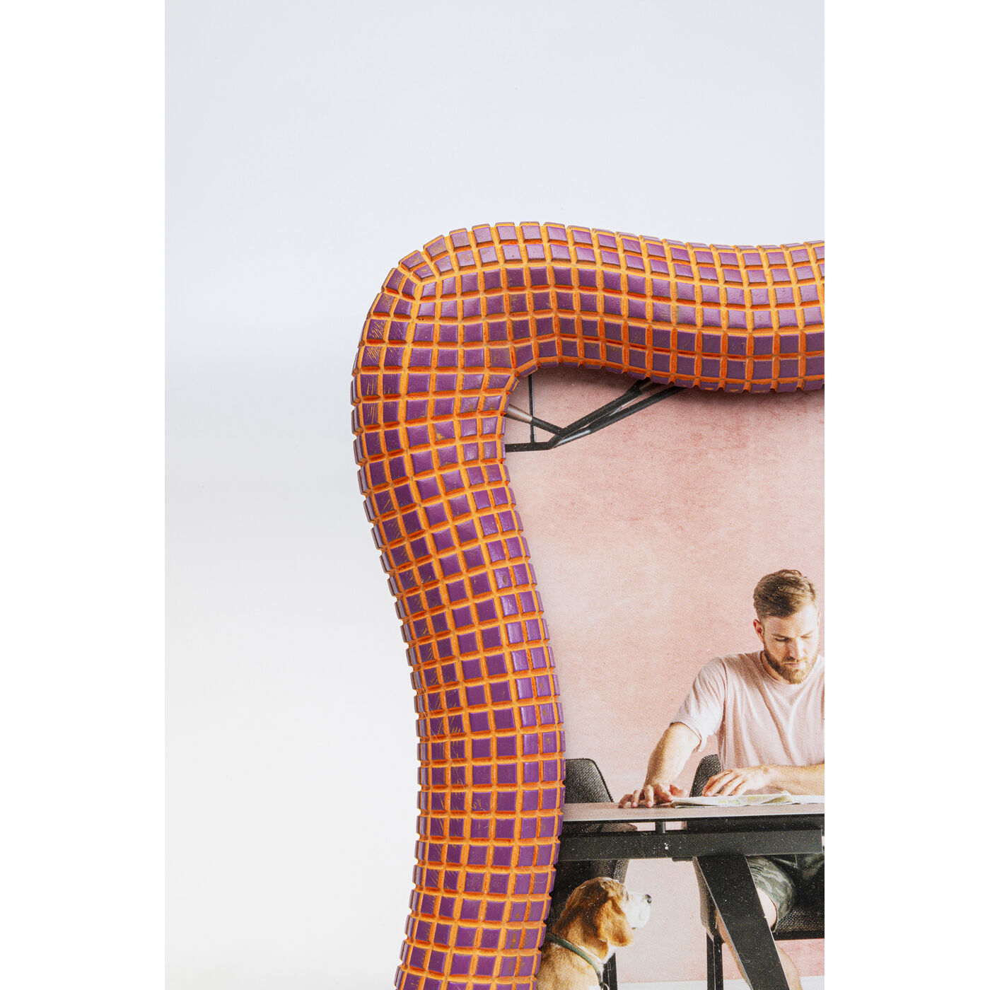 Фоторамка Wavy Orange 18x23cm KARE 56180