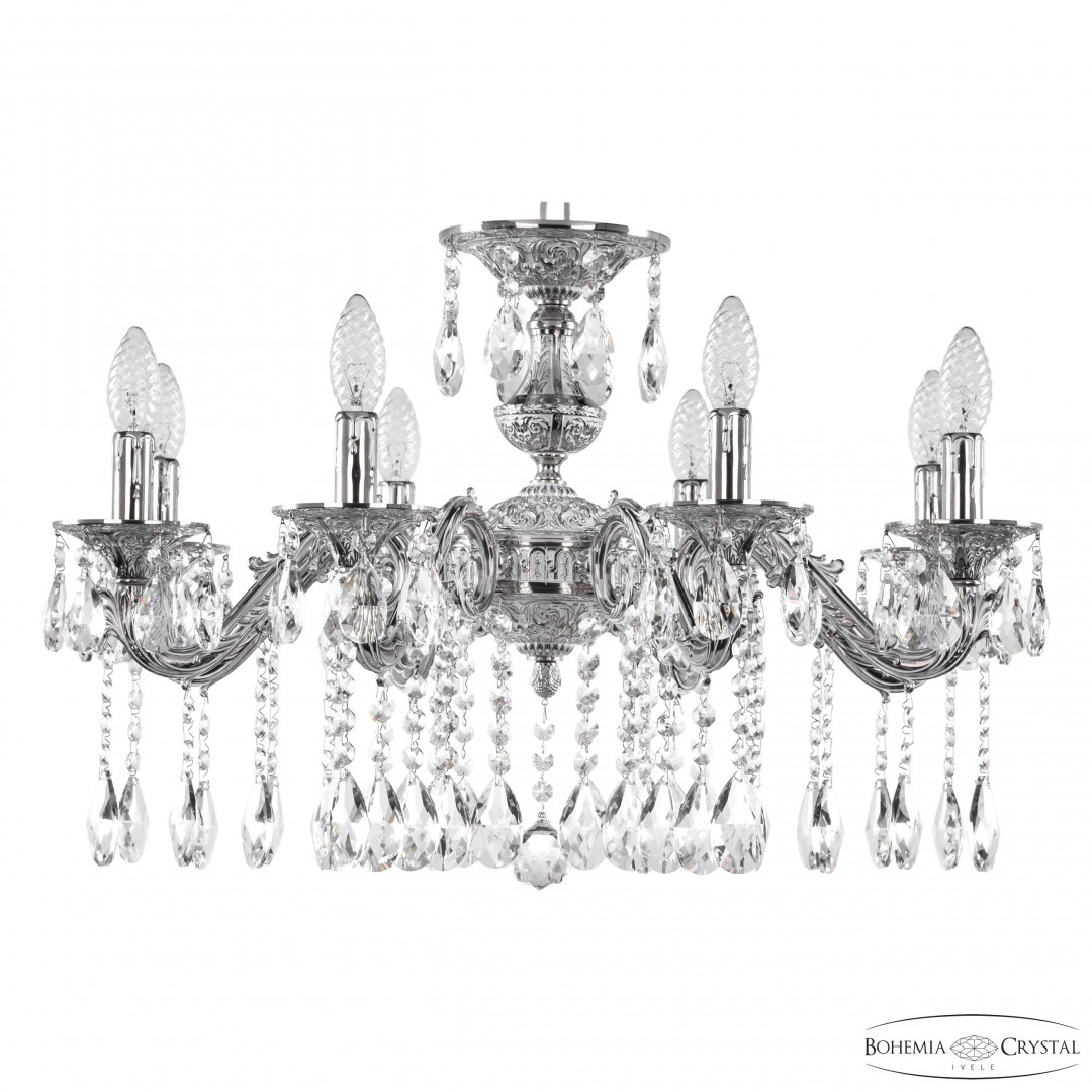 Люстра бронзовая с хрусталём 71202/8/210/A NW