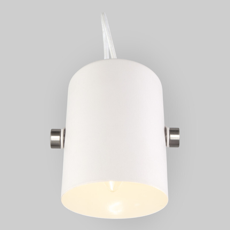 Спот Eurosvet 20093/1 белый/сатин никель