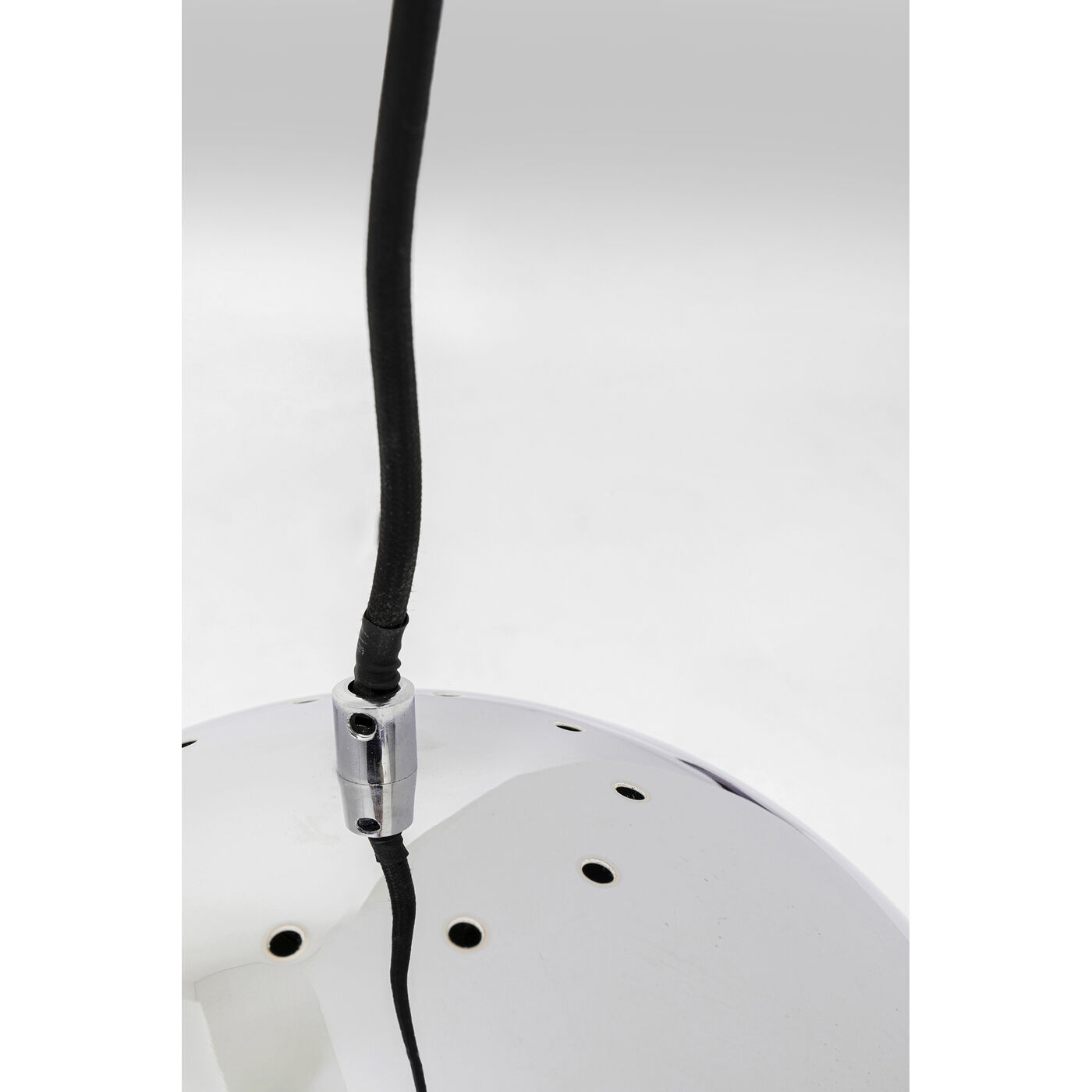 Светильник подвесной Caldaia Silver Ø25 см KARE 56215