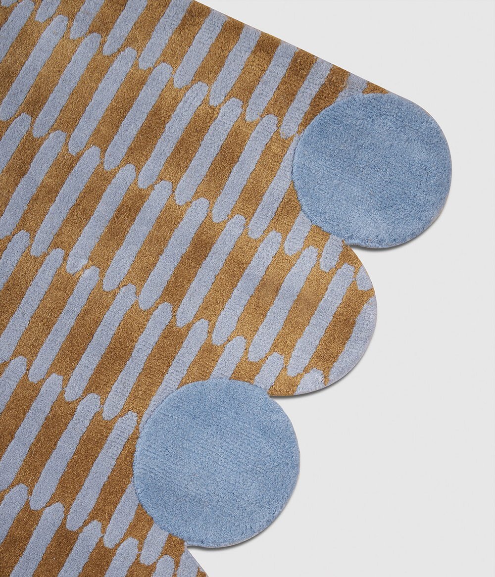 Ковер CC-TAPIS Paysage corridor Jaune