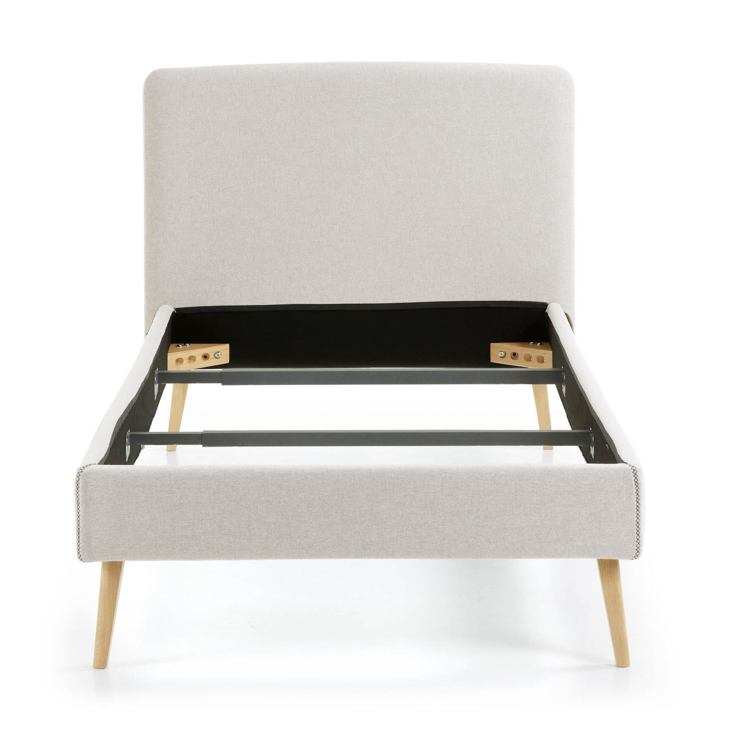 Кровать Lydia 90х190 бежевая La Forma 52258