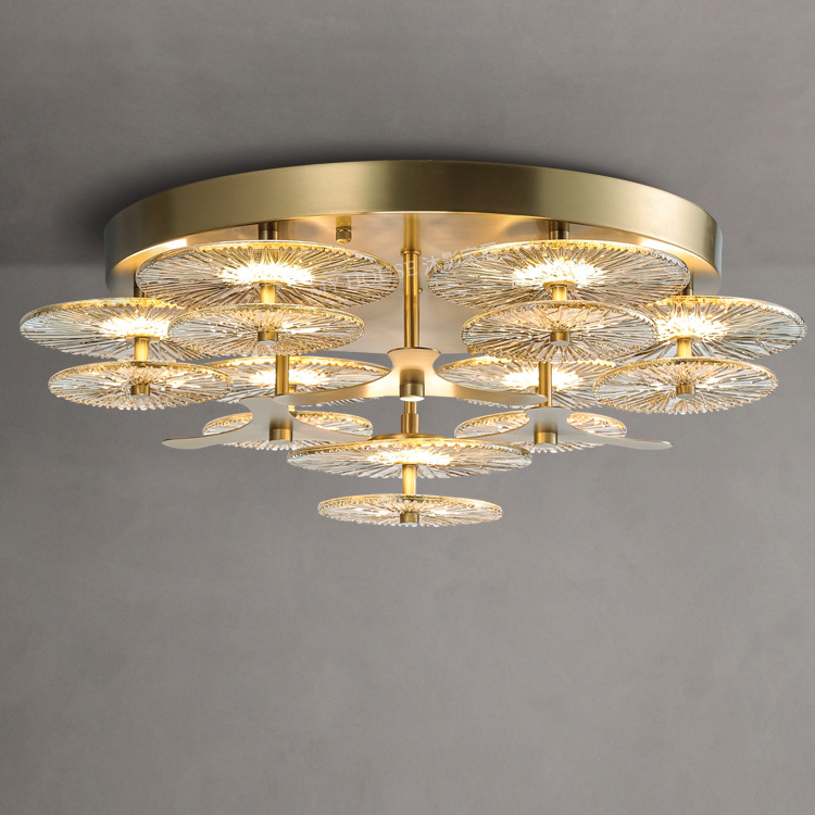 Потолочная люстра AGAPI GOLD by ImperiumLoft