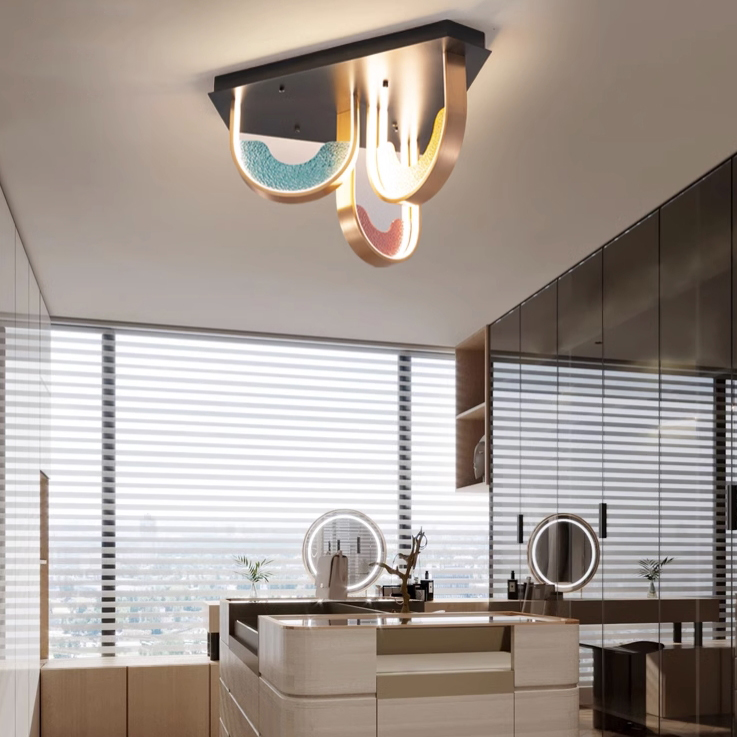 Потолочная люстра VITRAGE CH L by ImperiumLoft