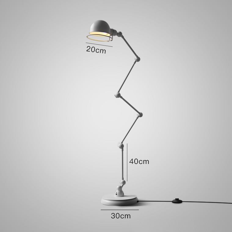 Торшер Vikning Белый By Imperiumloft