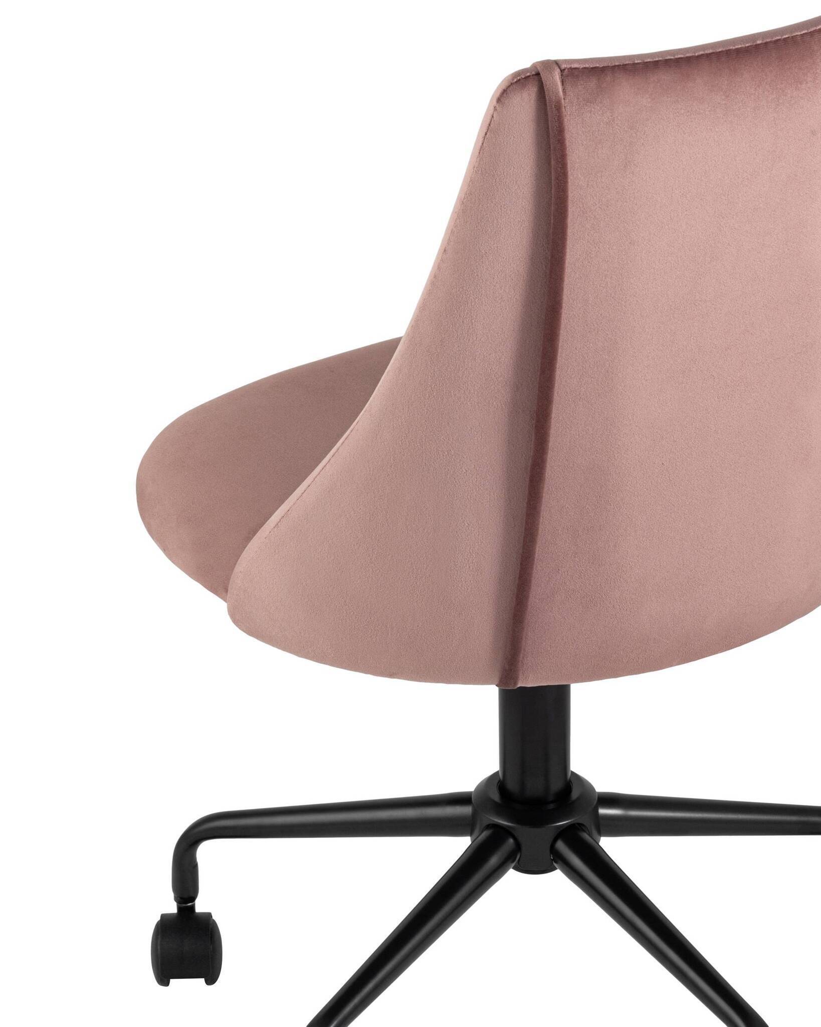 Кресло компьютерное Сиана велюр розовый Stool Group