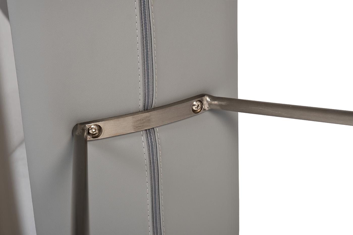 Стул барный экокожа серый Garda Decor 58DB-19307