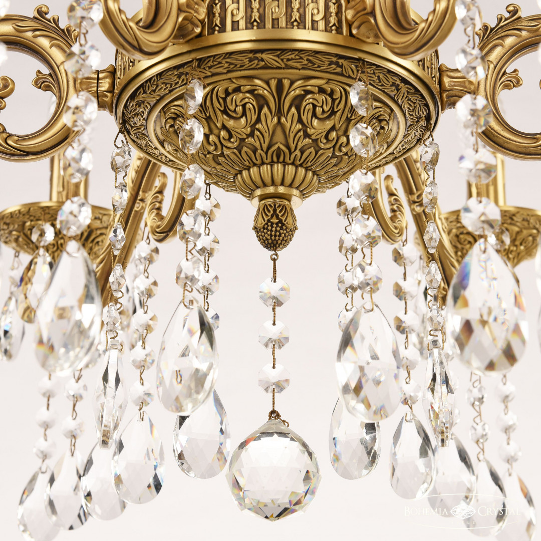 Люстра бронзовая с хрусталём 71102/6/210 A FP