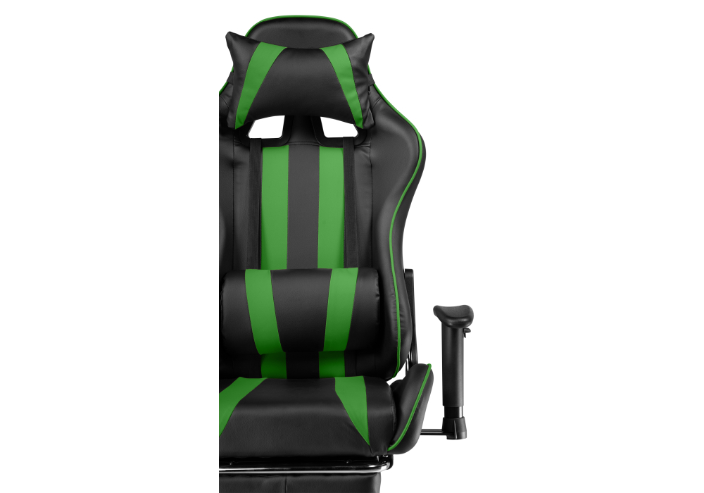 Стул Woodville Corvet black / green 15467