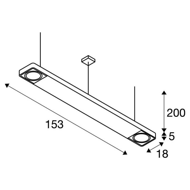 Подвесной светильник SLV 159144
