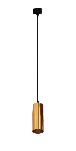 Светодиодный светильник подвесной под сменную лампу Donolux DL18895R1BBrass S