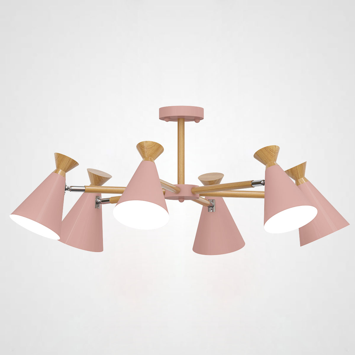 Люстра на штанге OLA D76.5 Pink by ImperiumLoft