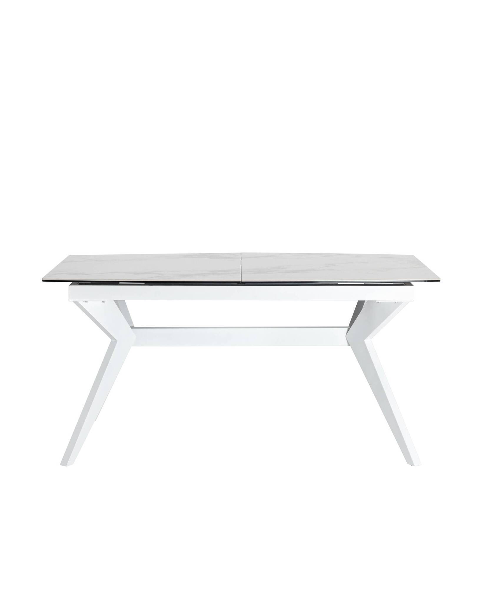 Стол обеденный Аркада раскладной 160-210*90 керамика светлая Stool Group